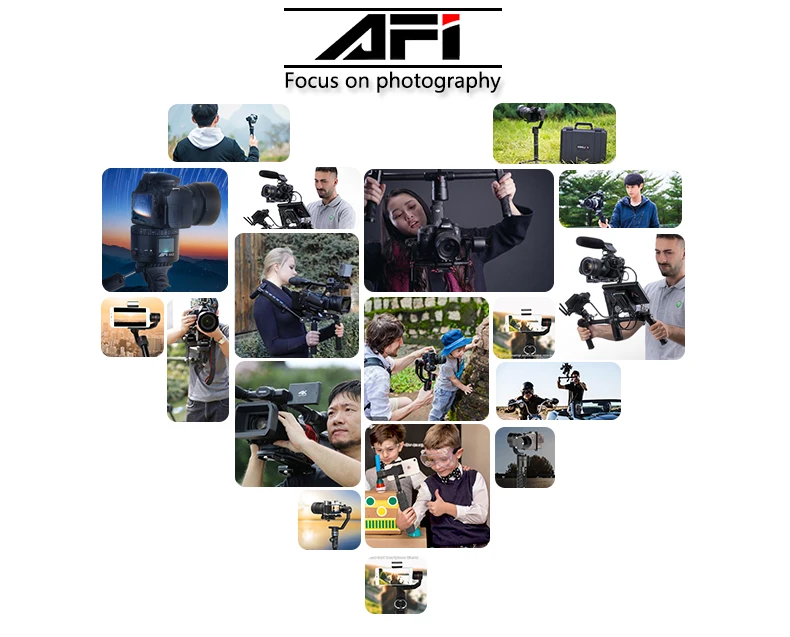 AFI V3 3-осевой Gimball Dslr стабилизатор для телефона ручной карданный смартфон для Iphone X, 8 Plus, 8, 7 samsung S9 S8 и экшн Камера