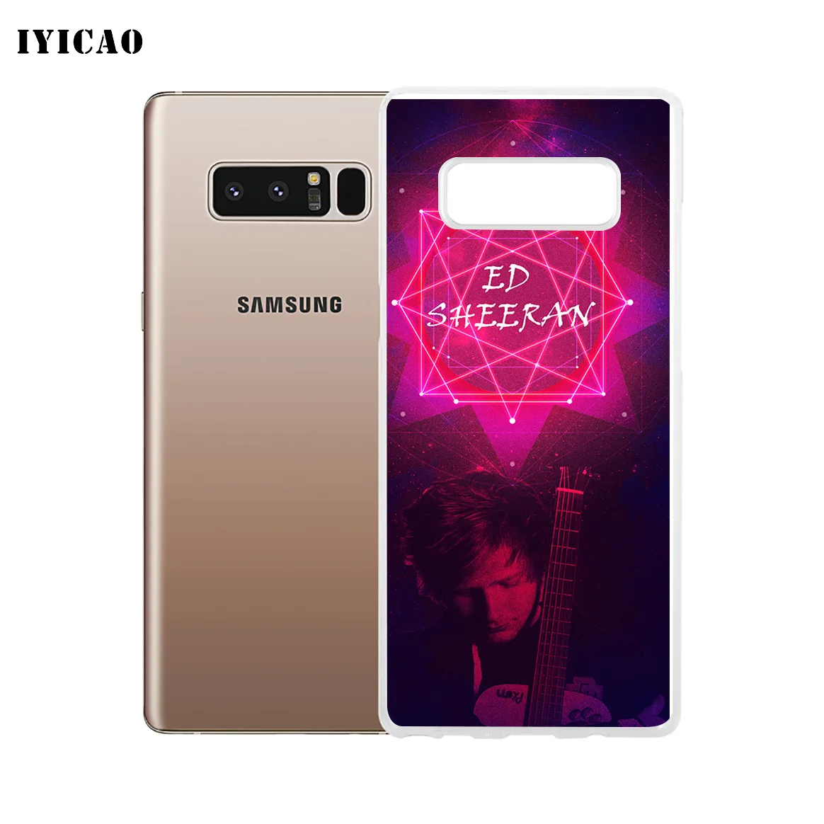 Чехол для телефона IYICAO Ed Sheeran I Don't Care мягкий силиконовый чехол Samsung A5 A6 Plus A7 A8 A9 J3 J5