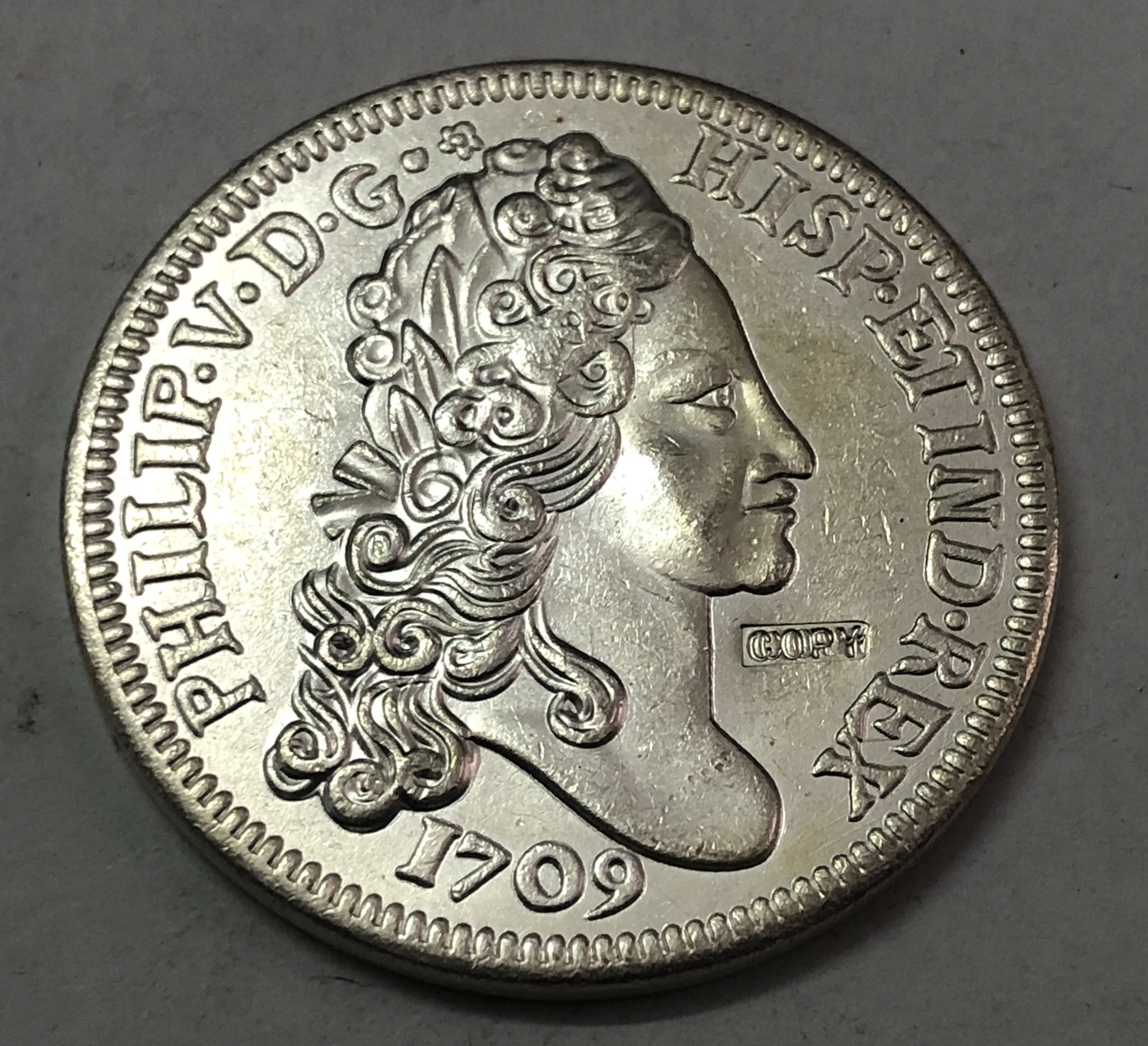 1709 MJ ИСПАНИЯ 8 реалов-Felipe VCopy Coin | Дом и сад