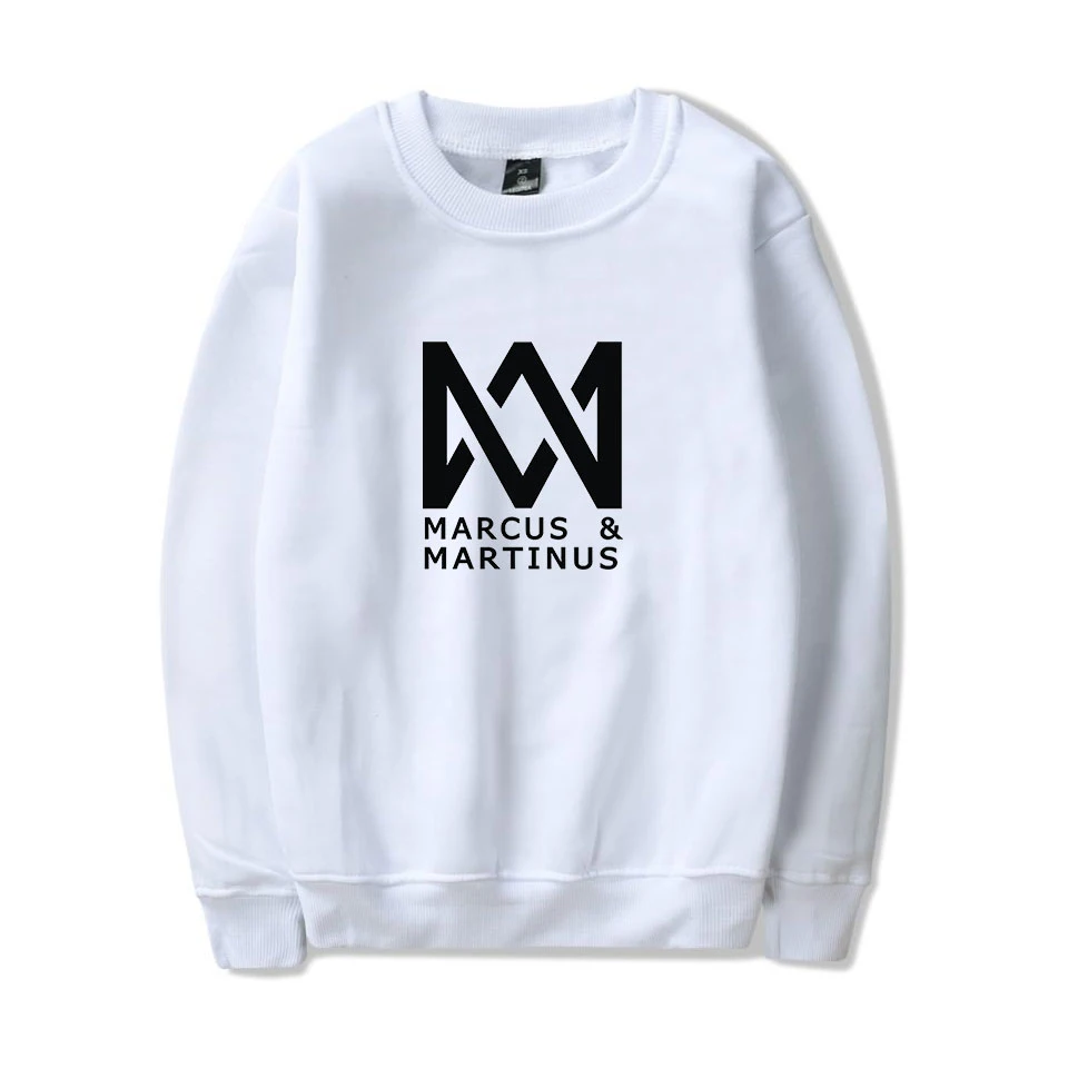 Женская толстовка с капюшоном Marcus and Martinus пуловер длинным рукавом одежда в стиле