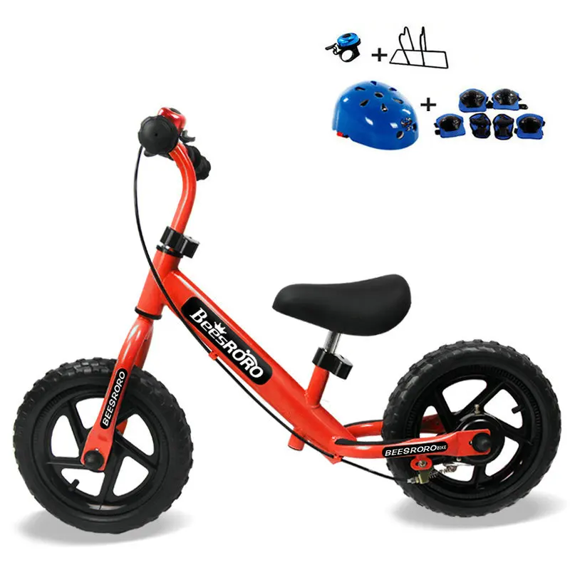 Высококачественный 12 дюймовый детский велосипед с ручным тормозом стальная рама