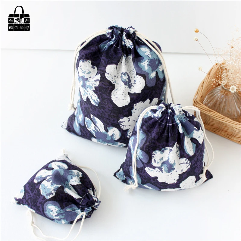 1 шт. Сумка с принтом капок из 100% хлопка аксессуары для путешествий нижнее белье
