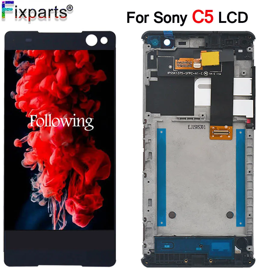 Для Sony Xperia C5 Ultra ЖК дисплей сенсорный экран дигитайзер в сборе E5506 E5533 E5563 E5553 Замена