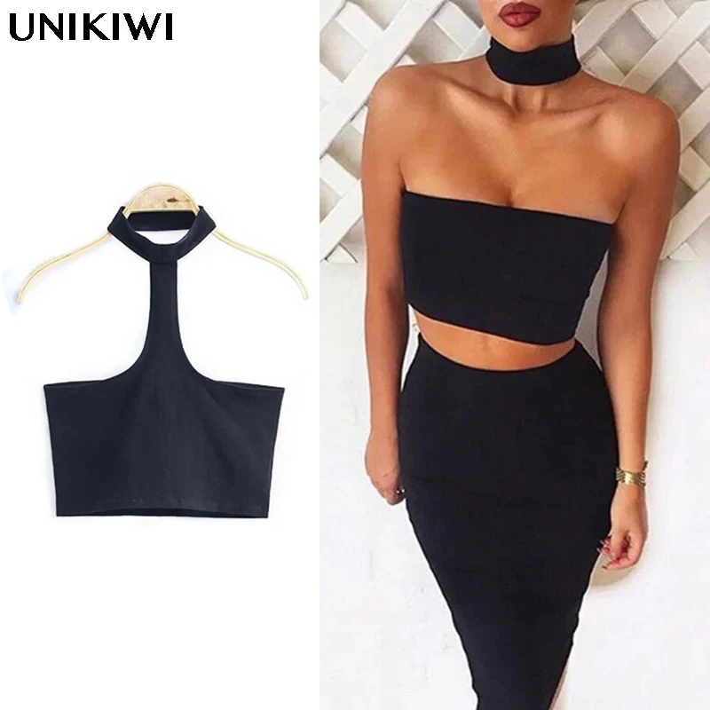 6 цветов. Сексуальные женские эластичные укороченные топы чокер. Повседневная