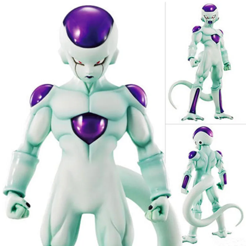 Новый аниме Dragon Ball Z белый Frieza Ultimate Body ПВХ фигурку DOD Супер Saiyan Goku конфронтации