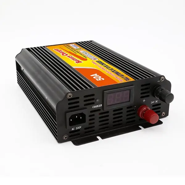 50A DC12V charge current AC charger factory offer AC110V or 220V |
