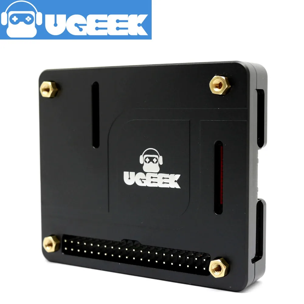Новинка UGEEK! Ультратонкий чехол из алюминиевого сплава с ЧПУ для Raspberry Pi 3A + |