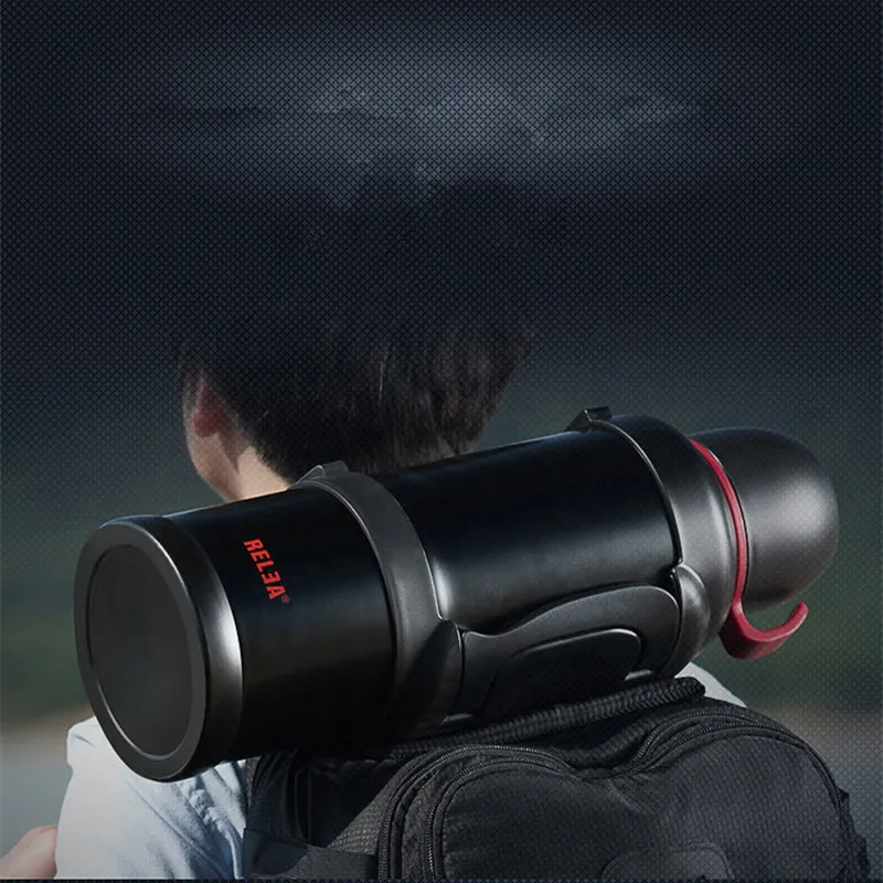 

4L Large Capacity Outdoor Travel Stainless Steel Thermos Bottle 24-hour Long-term Insulation Water Bottle Thermo Mug Thermocup