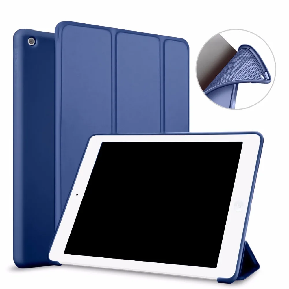 TopArmor Brand For New iPad Pro 10.5 inch 2017 PU leather Smart Cover Case Magnet wake up sleep for Pro10.5 A1701 A1709 | Компьютеры и