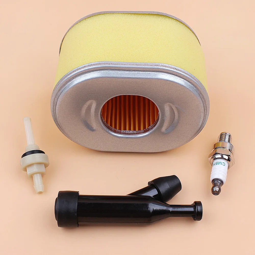 Air Filter Spark Plug Cap Tune Up Kit For Honda GX140 GX160 GX200 17210-ZE1-822 17210-ZE1-505 5.5-6.5HP Gas Engine Motor | Инструменты