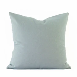 light grey Essie Home 13 цветов каменная промытая хлопковая полиэфирная наволочка из парусины наволочка для дивана стула - Цвет: light grey