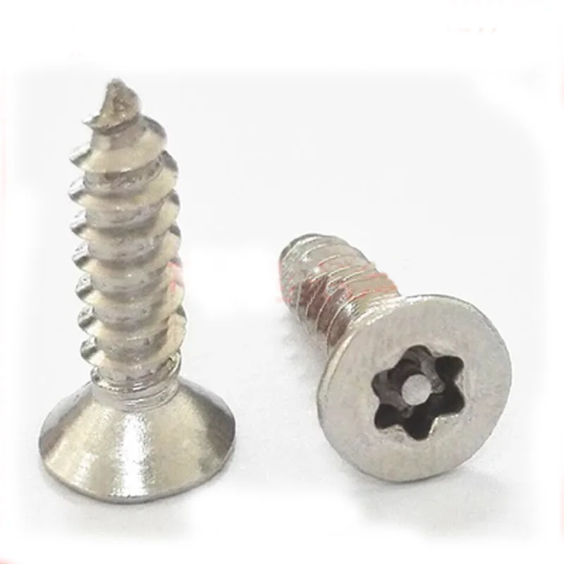 30 шт. шестигранный саморез с потайной головкой из нержавеющей стали |