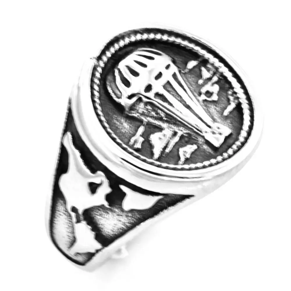 FANSSTEEL ювелирные изделия из нержавеющей стали карта облако огонь воздушный шар