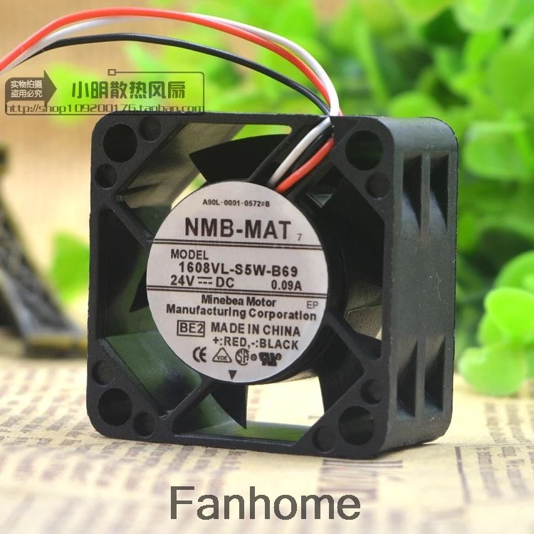 Для оригинального вентилятора NMB 1608VL S5W B69 24V 0.09A|Кулеры и системы охлаждения