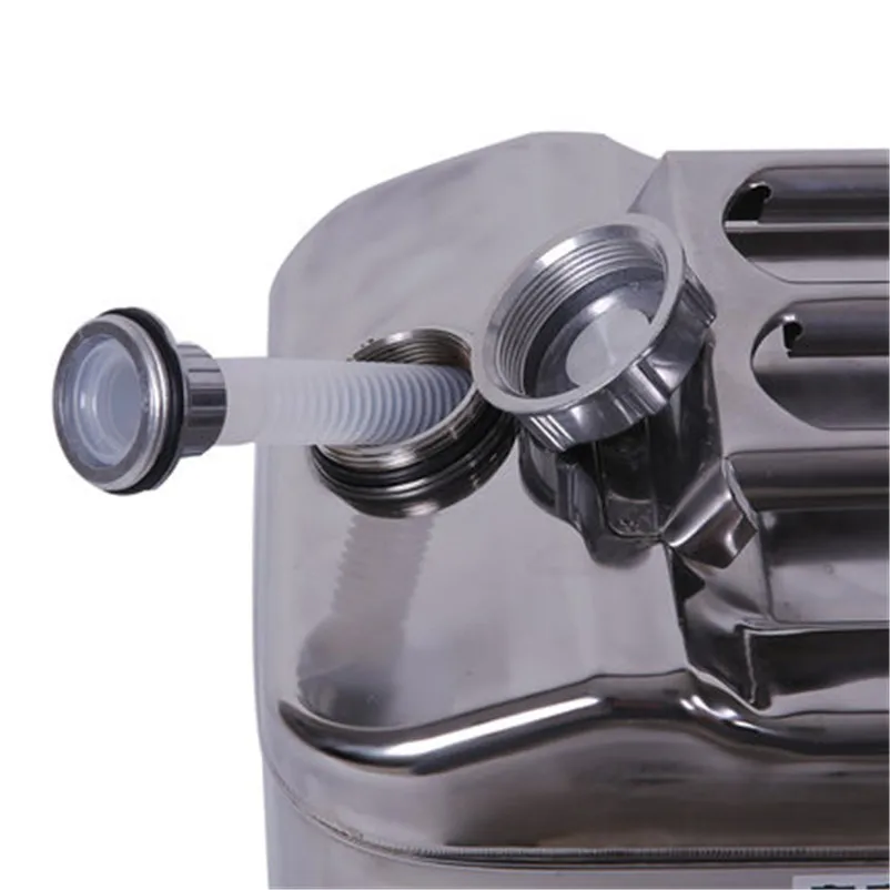 Канистра канистра 20 литров с вращающейся герметичной крышкой из нержавеющей