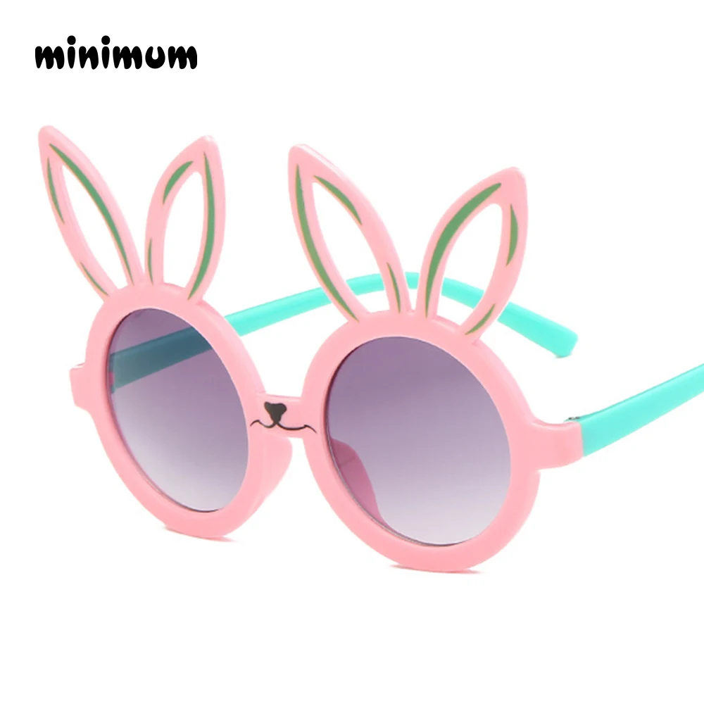 kids sunglasses Минимальный милый кролик форма гибкие детские солнцезащитные очки UV400 очки оттенки младенческой поляризованные ребенок для маленьких детей Защитный солнцезащитные очки - Цвет линз: kids sunglasses