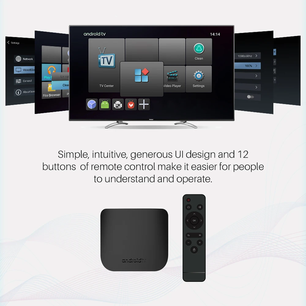 ТВ приставка M8S PLUS W Android 7 1 четырехъядерный процессор Amlogic S905W ГБ 8 2 16 Miracast Airplay DLNA Wi