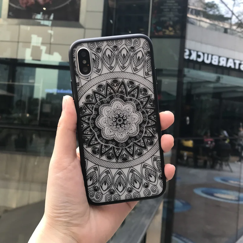Сексуальный цветочный чехол Kerzzil для телефона iPhone 7 6 6s 5 5s SE Plus Жесткий Чехол из