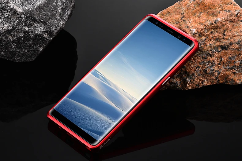 Imatch чехол для samsung Примечание 8 9 Note8 металлический корпус алюминий+ углеродного волокна задняя крышка для samsung S8 S9 плюс Примечание 9 8 coque