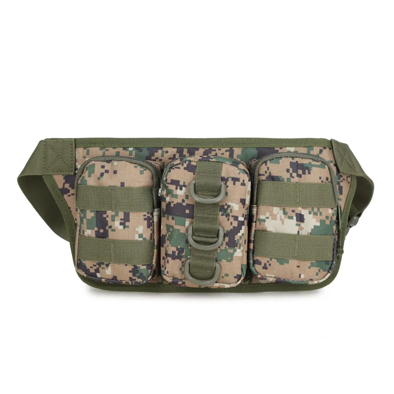 Наружная тактика Molle 3 кармана тройной пакет на талии крючки для сумок держатель для воды чайник для бега кемпинга туризма охоты езды на велосипеде военные