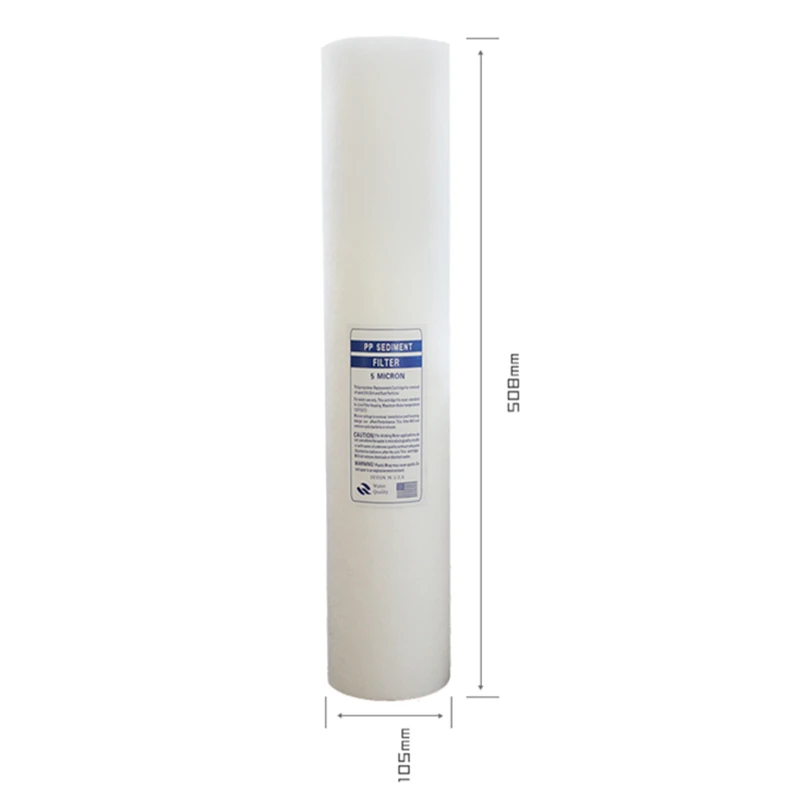 4 5 &quotx 20&quot PP осадочный фильтрующий картридж полипропиленовый фильтр для воды