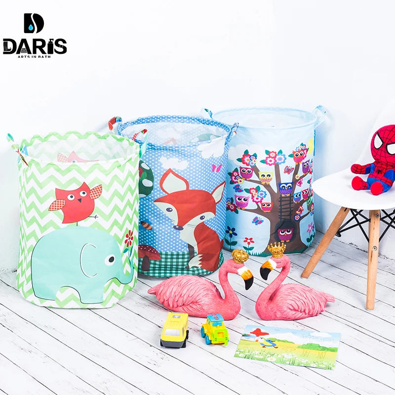 Водостойкая грязная Игрушка Одежда детская корзина для белья складной ящик