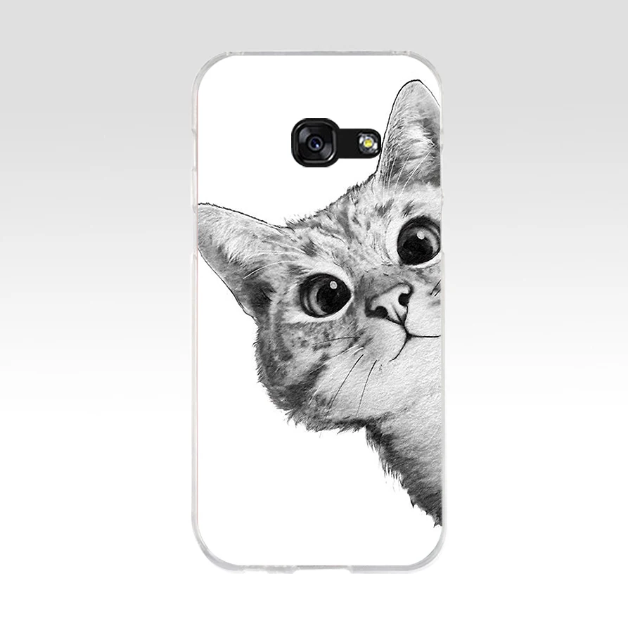Чехол из мягкого силикона и ТПУ для Samsung a3 2016 a5 2017 a6 plus a7 a8 2018 s6 7 8 9 224 Moon Sun Flower Math Cute
