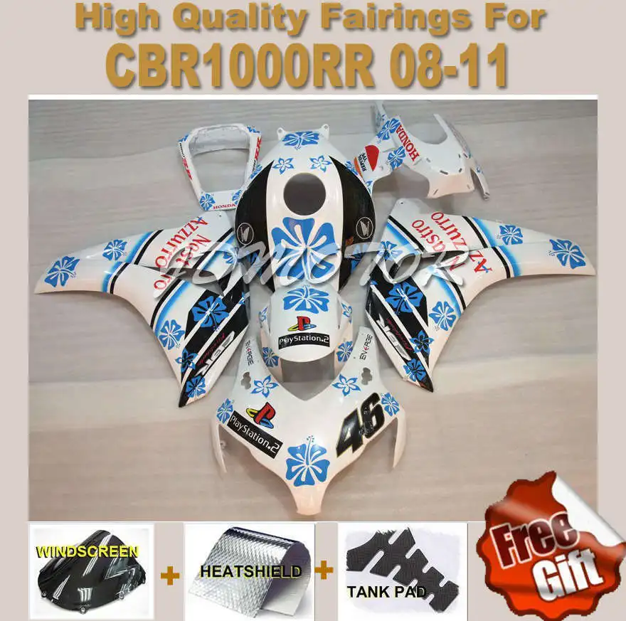 Aftermarket Обтекатели для CBR1000 RR 09 08 10 11 Honda 2009 2008 обтекателя комплекты телесная #