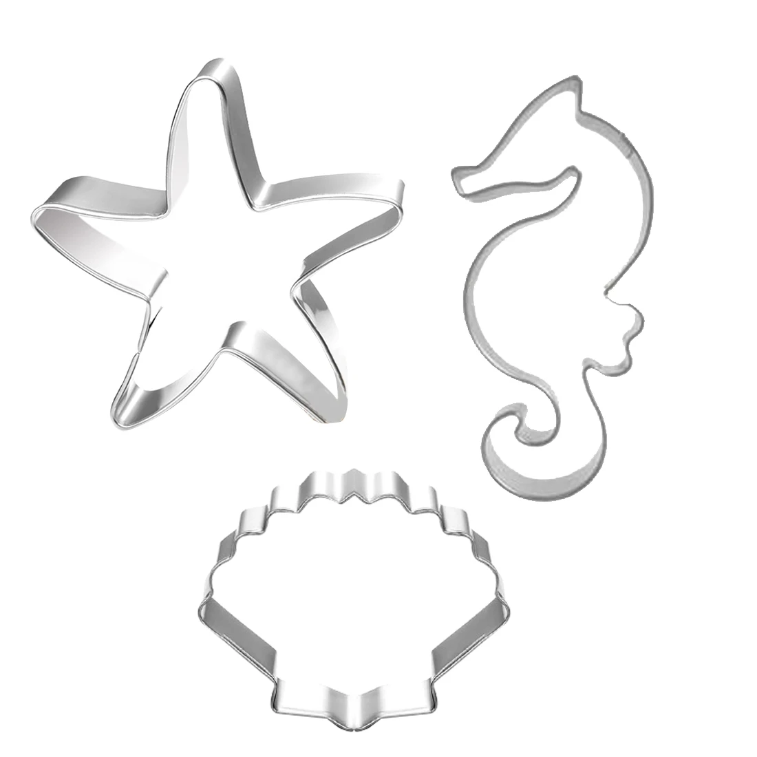 Корпус для декора Hippocampus Starfish 3 шт./компл. новинка морской тематики нержавеющая