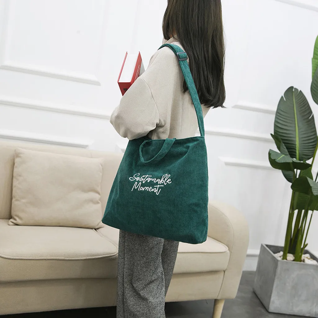 OCARDIAN сумочки модные летние сумки женские вельветовые однотонные натуральные