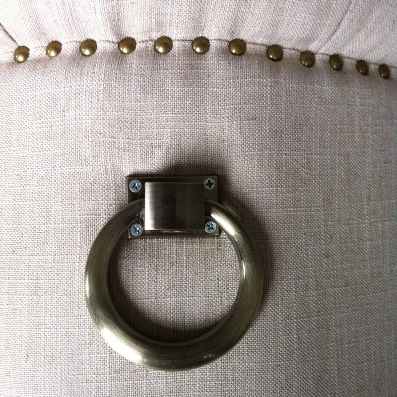 Современный простой разворачивающийся серебристый хромированный стул