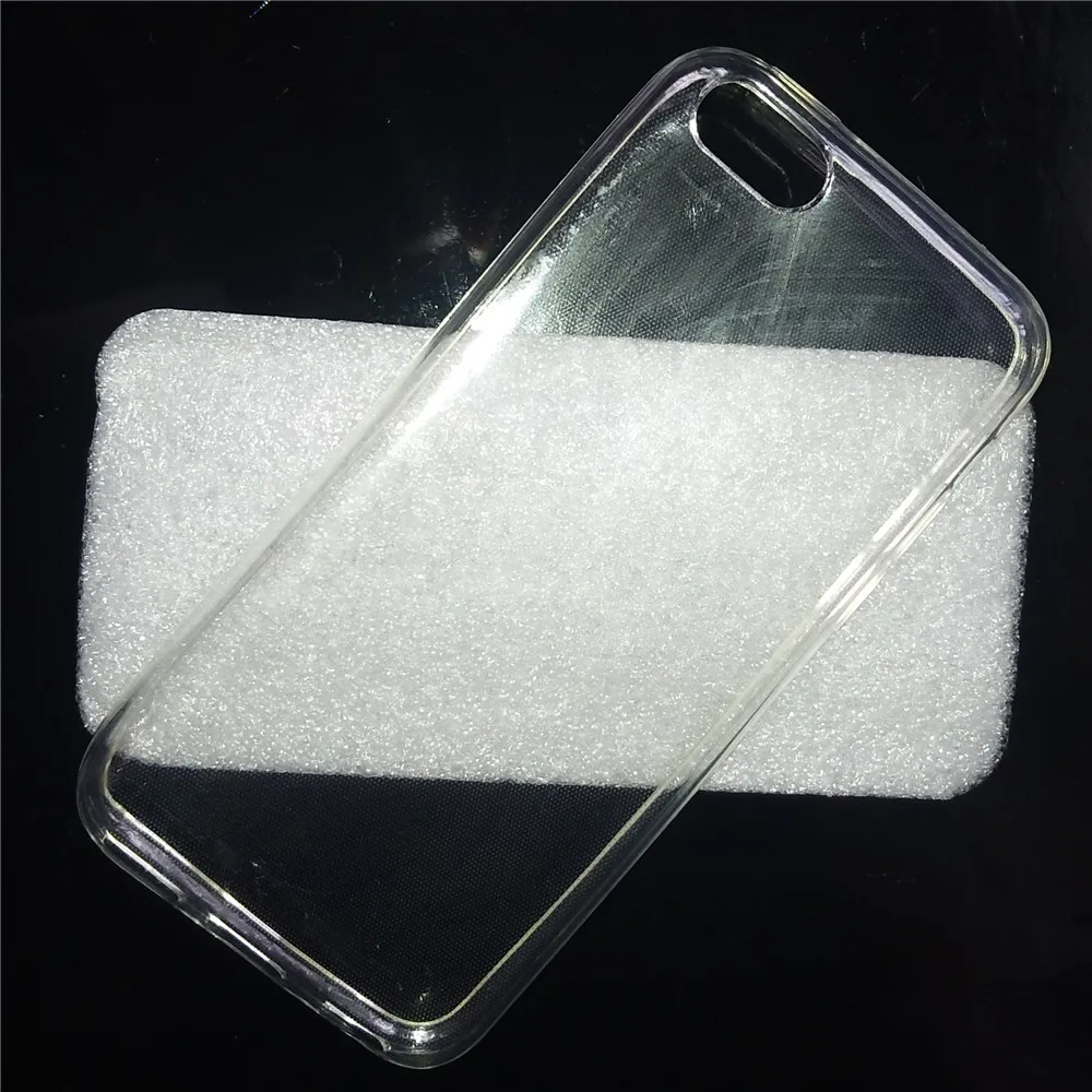 Прозрачный мягкий чехол INSOU для iPhone 5 5S SE 6 6S 6Plus 7 7Plus 8 8Plus XTPU силиконовые защитные