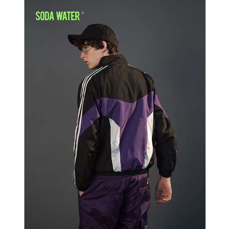 SODA WATER 2018 новая весенняя Осенняя повседневная мужская куртка-бомбер бейсбольная