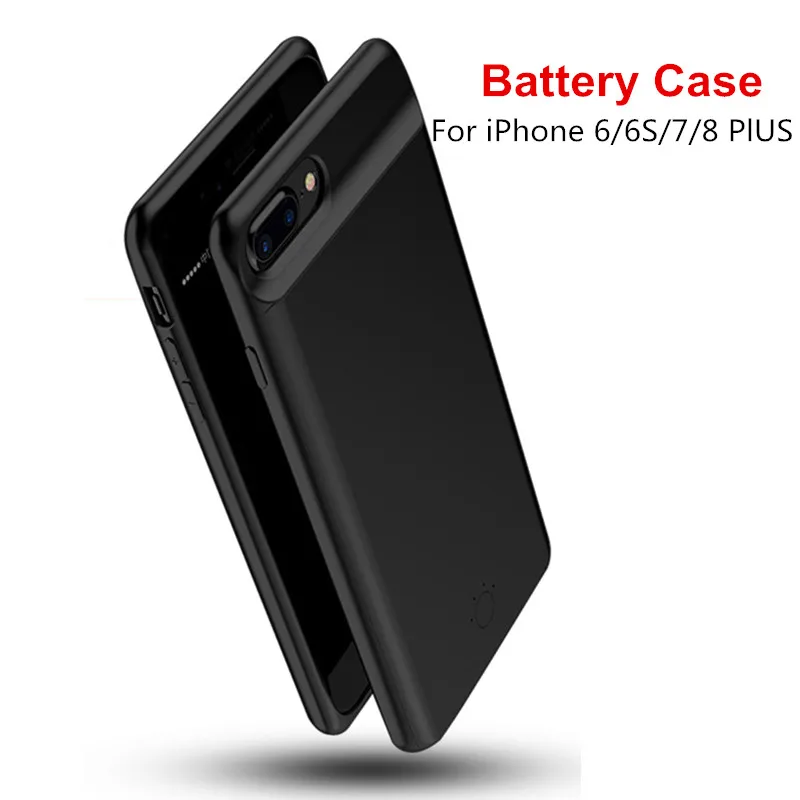 Портативный внешний аккумулятор для iPhone 8, 7, 6, 6S Plus, магнитные Чехлы для зарядки аккумуляторов, чехлы для iPhone 6, 6 S, 7, 8, чехол для внешнего зарядного устройства