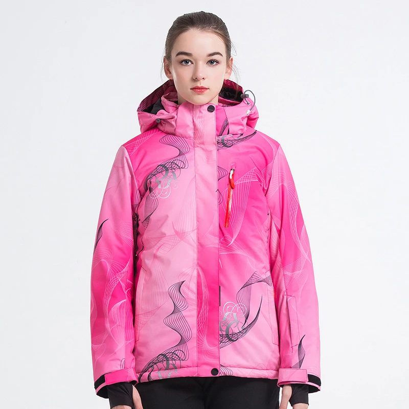 bujiwu Ski Jacket women Snowboard jacket Waterproof Snow Sportswear Breathable | Спорт и развлечения