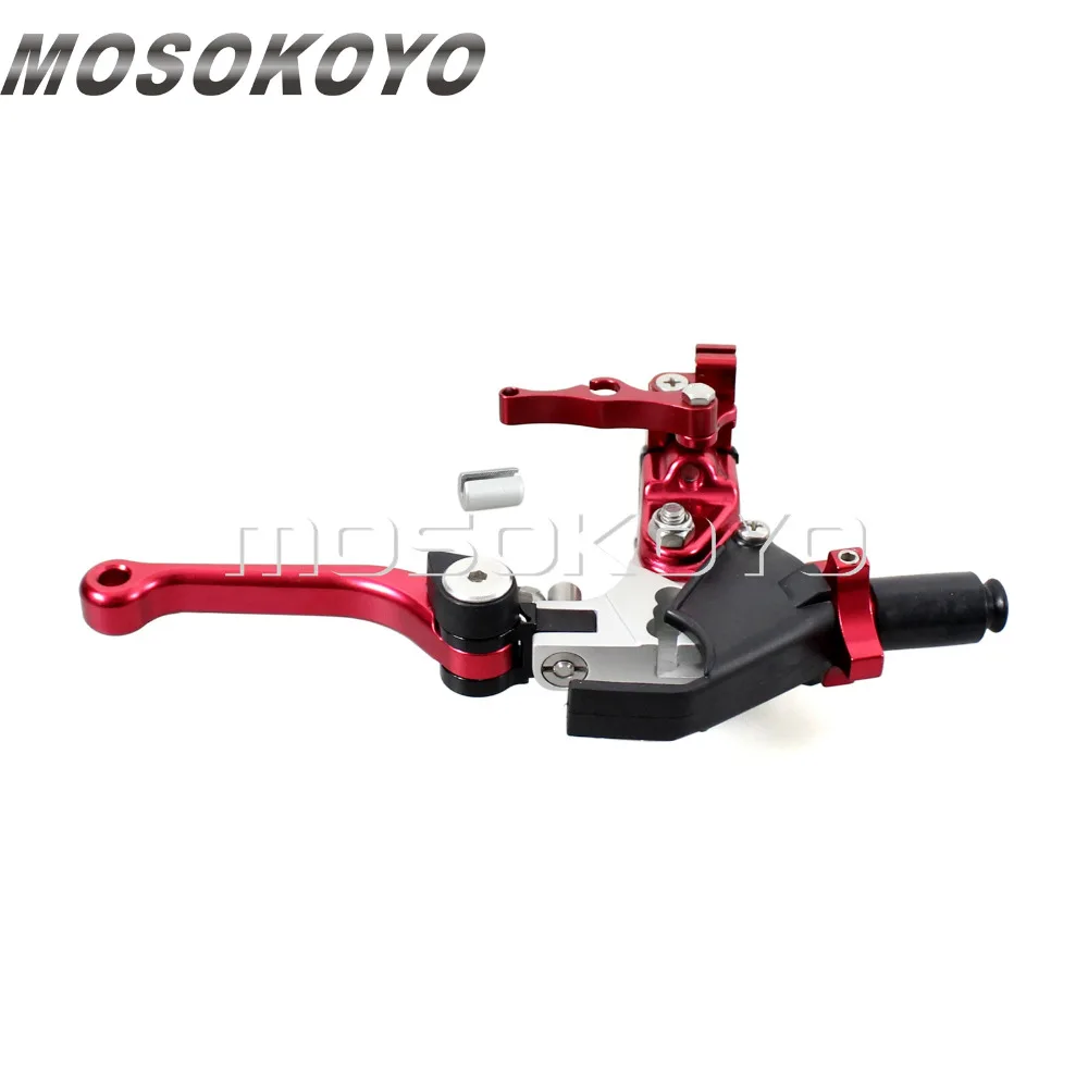 Рычаг сцепления для мотоцикла 22 мм 7/8 &quot регулируемый Honda CR CRF XR 125 250X 450R 500 XR650R Red |