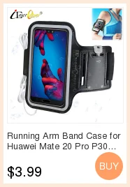 Повязка на руку для бега чехол для huawei Коврики 20 Pro P30 P20 Honor 20 10 V20 V10 7X 6X Nova 5 5i 4e 4 Телефон Водонепроницаемый из искусственной кожи чехол