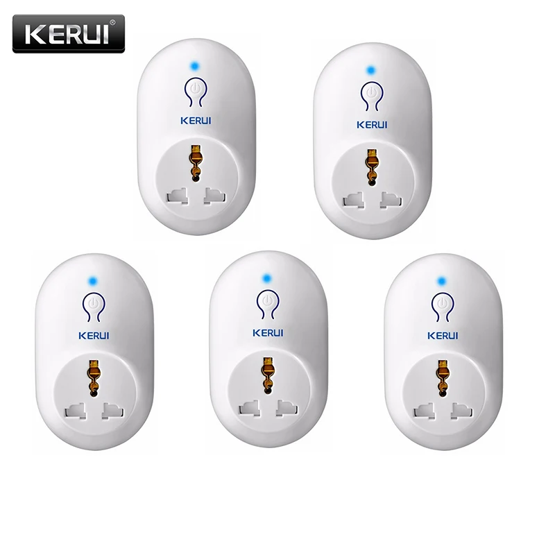 Беспроводная розетка KERUI стандарта ЕС США Великобритании Австралии 5 шт./лот 433
