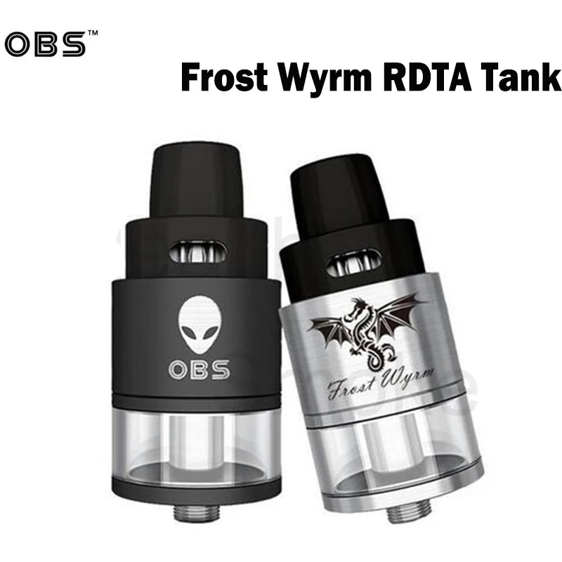 Акция! Бак Rebuildable Dripping RDA OBS Frost Wyrm RTDA 3 мл с верхним воздушным потоком боковым