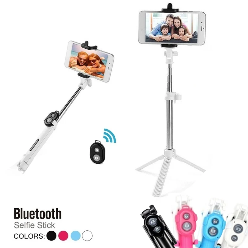 Беспроводная Bluetooth селфи-Палка с выдвижным моноподом, дистанционные селфи-палки, штатив для iPhone, Oneplus, huawei, palo, селфи