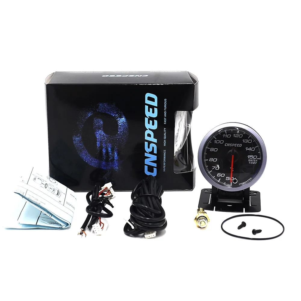 CNSPEED 60 мм Датчик температуры воды В гоночном автомобиле 50 150C с датчиком