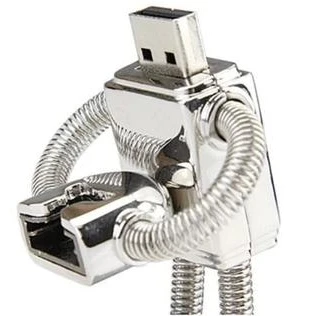Металлический робот U диск на клавише Creativo Usb флэш накопитель 2 0 Pendrive карта памяти