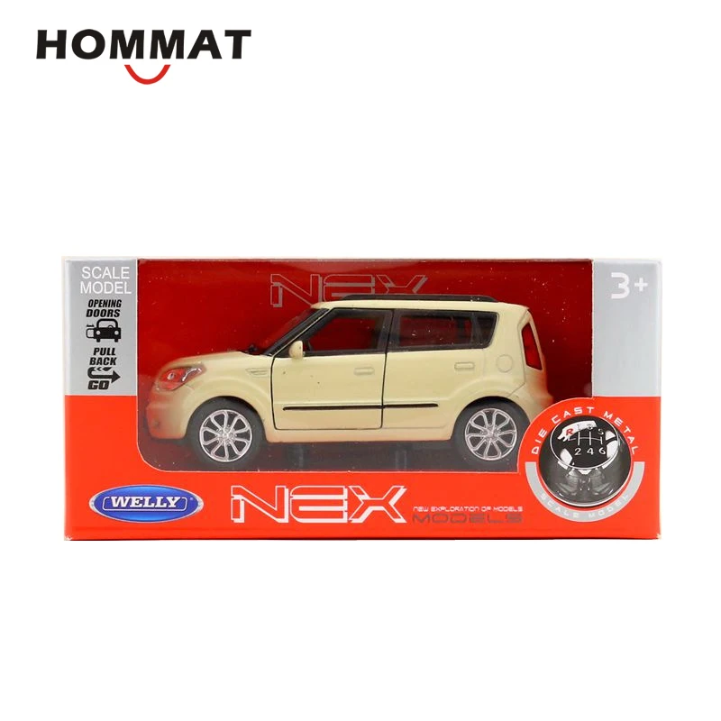 HOMMAT моделирование Welly 1:36 Масштаб KIA Soul сплав модель автомобиля Diecasts& игрушечные транспортные средства модели автомобилей подарок автомобили игрушки для детей