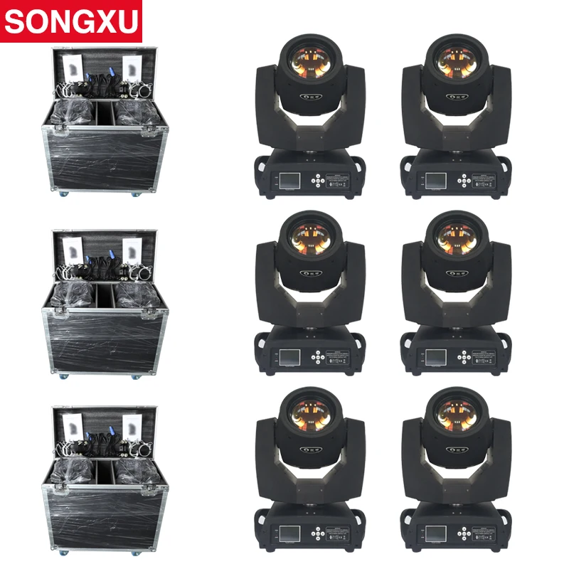 SONGXU 6 шт. сенсорный экран Sharpy Beam 230 Вт 7R движущийся головной свет с фсветильник