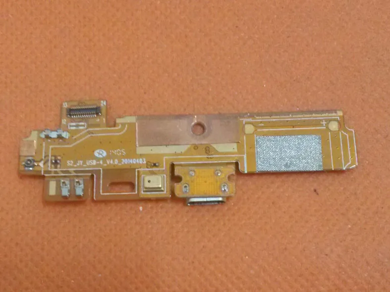 Б/у оригинальная зарядная плата с usb-разъемом + микрофон для Jiayu S2 MTK6592 Octa Core 5 0 &quotFHD