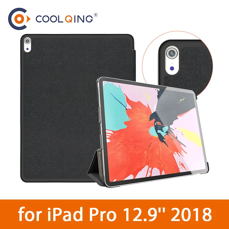 BGR умный чехол для iPad Pro 12 9 2018 сон/Пробуждение ультра тонкий Чехол из