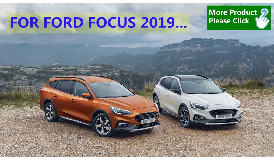Накладки для салона из углеродного волокна для Ford Focus ABS, внутренняя дверь, подлокотник, окно, кнопка подъема, накладка