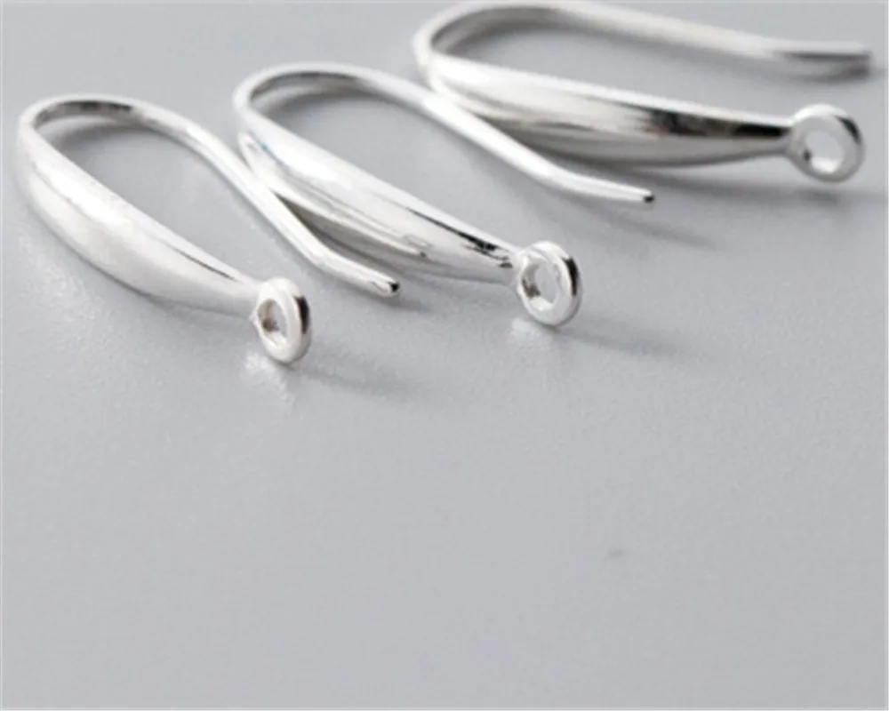 1000 шт. аксессуары из стерлингового серебра 925 пробы DIY ювелирные модные серьги