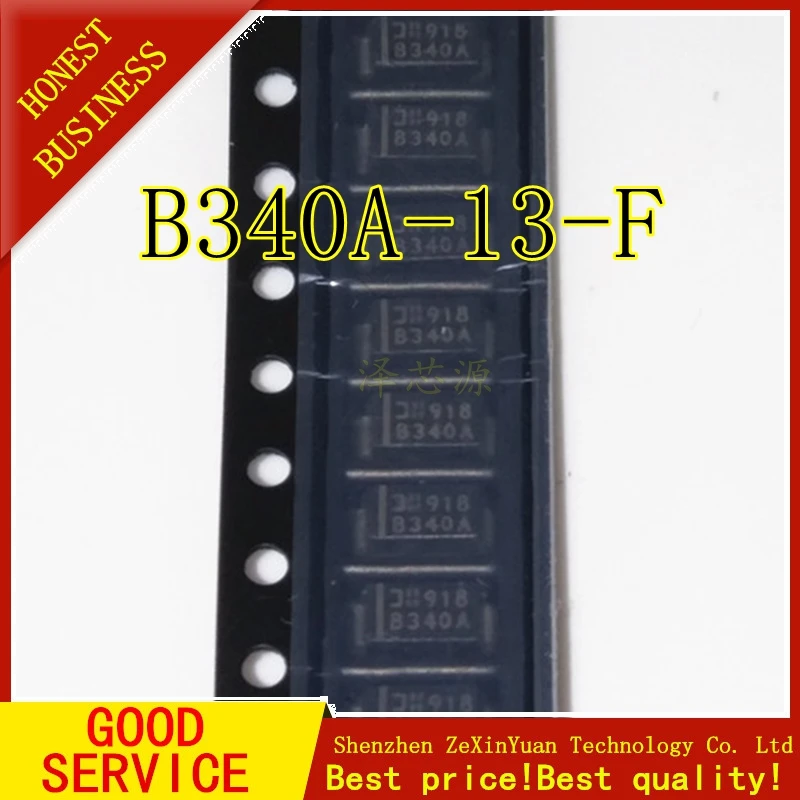 20 шт./лот B340 B340A DO 214AC SMB 13 F B340B диод интегральная схема IC...|Аксессуары для батарей и