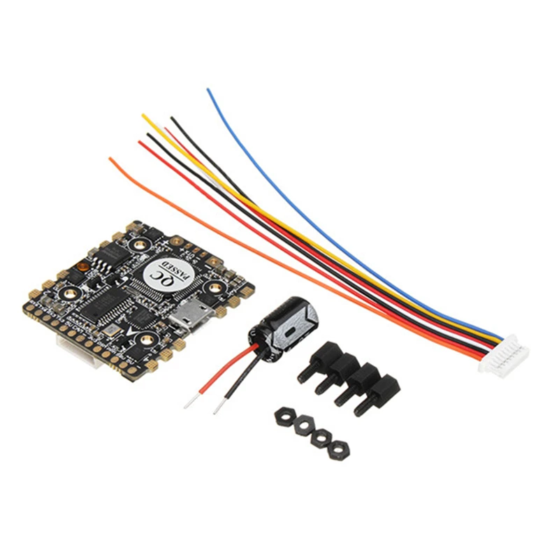 HGLRC F4 Zeus Flytower STM32 F405 Контроллер полета AIO OSD BEC PDB черные коробки 15A BLheli_S 4 в 1 ESC для